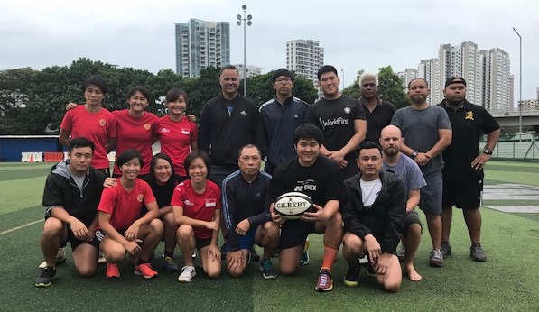 COACHING MASTERCLASS BY MANU SAMOA ASSISTANT COACH DARRYL SUASUA
